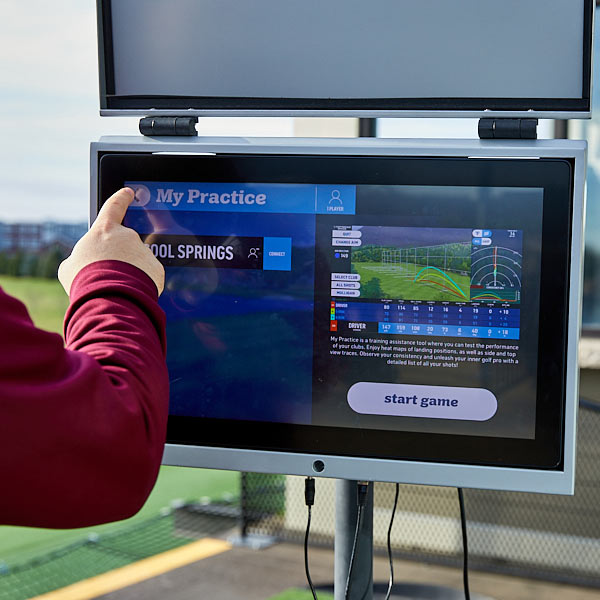 Toptracer Bay Touch Screen